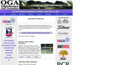 Desktop Screenshot of okgolf.org