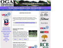 Tablet Screenshot of okgolf.org